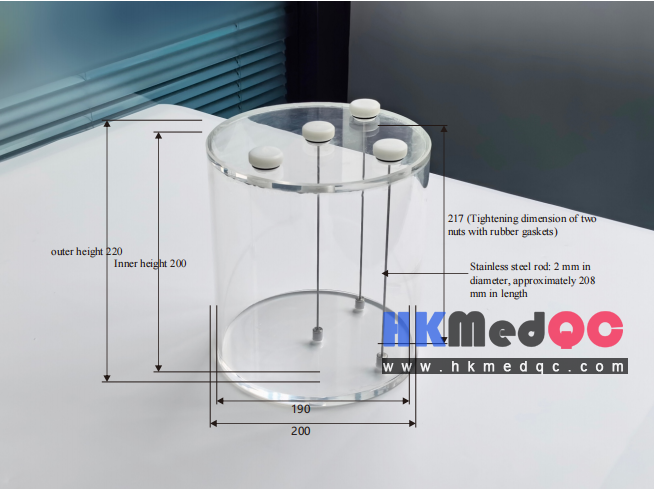 WEK-N3L NEMA SPECT Three-Line Source Phantom