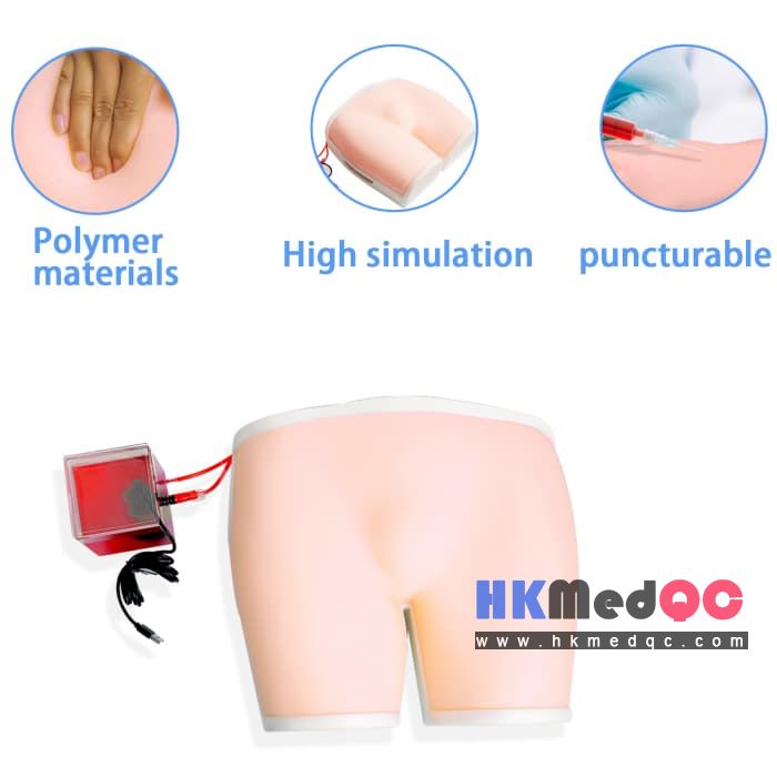 Buttock muscle injection training model,Femoral Vein Puncture Simulator