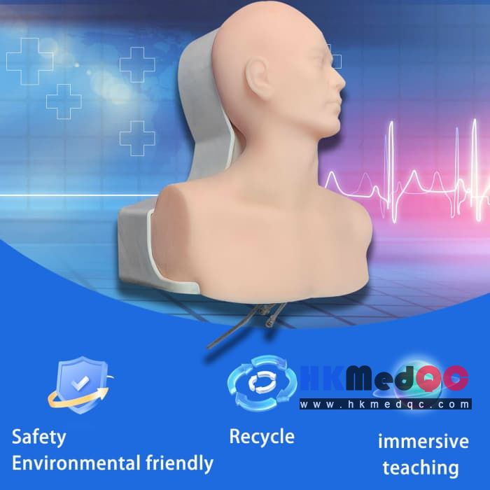Center Intravenous Cannulation simulation ,Ultrasound Head-neck Puncture Model