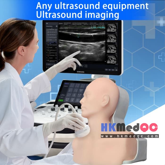 Center Intravenous Cannulation simulation ,Ultrasound Head-neck Puncture Model