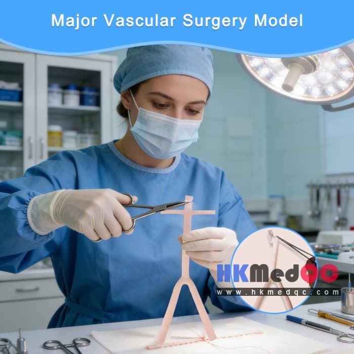 Abdominal Aorta Vascular Anastomosis Model for Medical Students & Surgeons