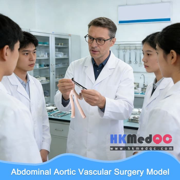 Abdominal Aorta Vascular Anastomosis Model for Medical Students & Surgeons