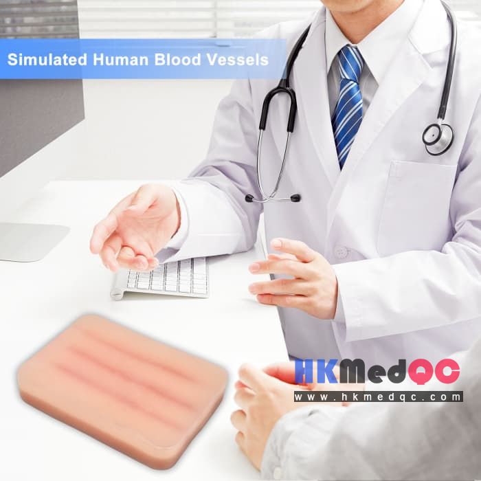 Simple Venipuncture Pad Set,Basic IV Injection Phlebotomy Practice Kit