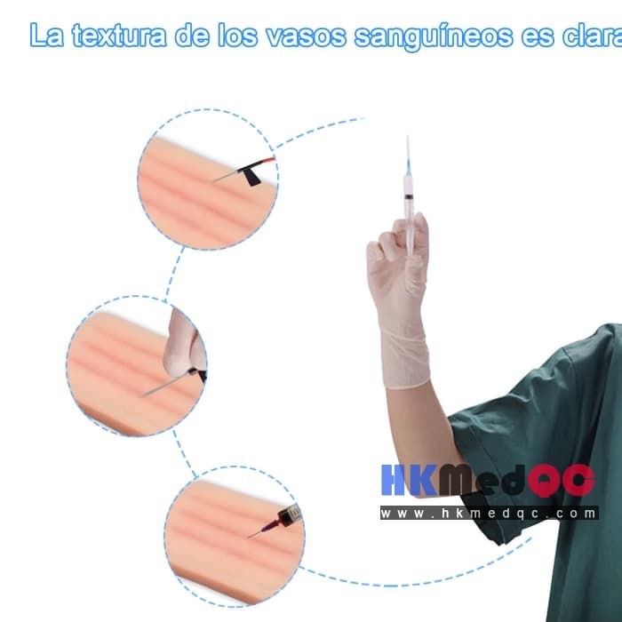 Simple Venipuncture Pad Set,Basic IV Injection Phlebotomy Practice Kit