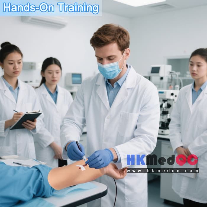 Brown Silicone IV Injection Practice Kit for Medical Students