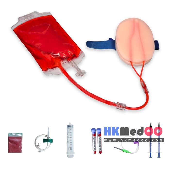 Advanced Wearable IV Practice Arm Kit,Blood Collection Training Model