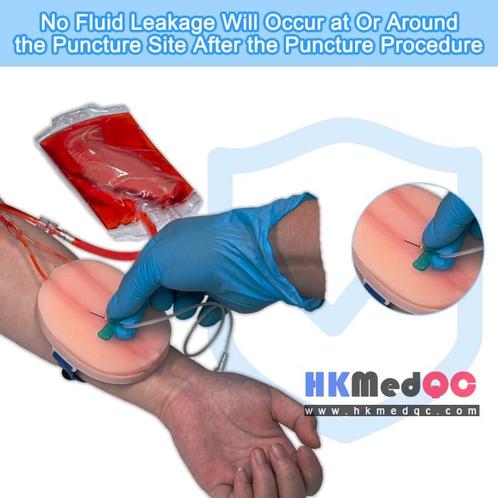 Advanced Wearable IV Practice Arm Kit,Blood Collection Training Model