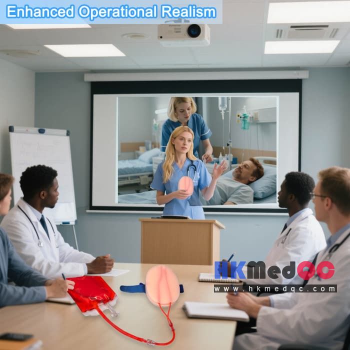 Advanced Wearable IV Practice Arm Kit,Blood Collection Training Model