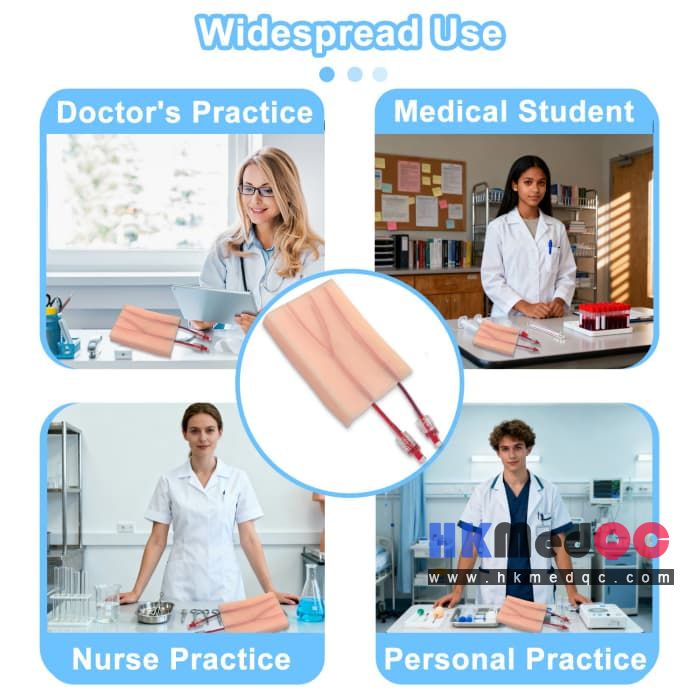 Desktop Venipuncture Practice Pad, Blood Collection Kit
