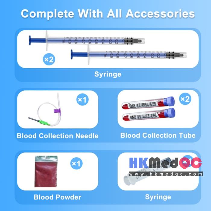 Desktop Venipuncture Practice Pad, Blood Collection Kit