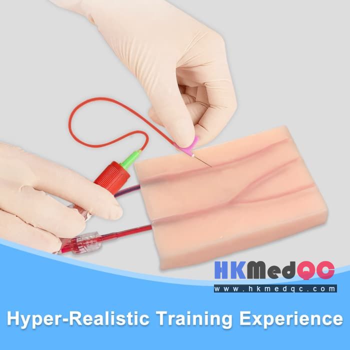 Desktop Venipuncture Practice Pad, Blood Collection Kit