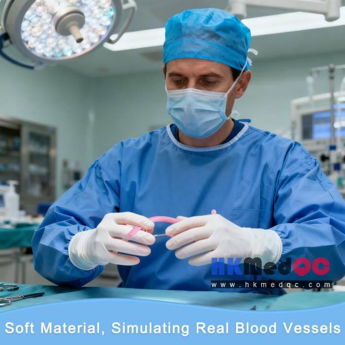 Simulated Vascular Model,Vascular Suturing and Puncture Practice Tool(4 PCS)