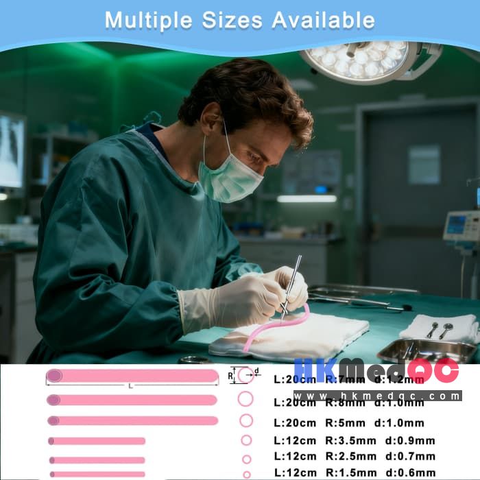 Simulated Vascular Model,Vascular Suturing and Puncture Practice Tool(4 PCS)