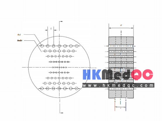 WEK35391-2017 Spatial Resolution Test Card,Industrial CT Model