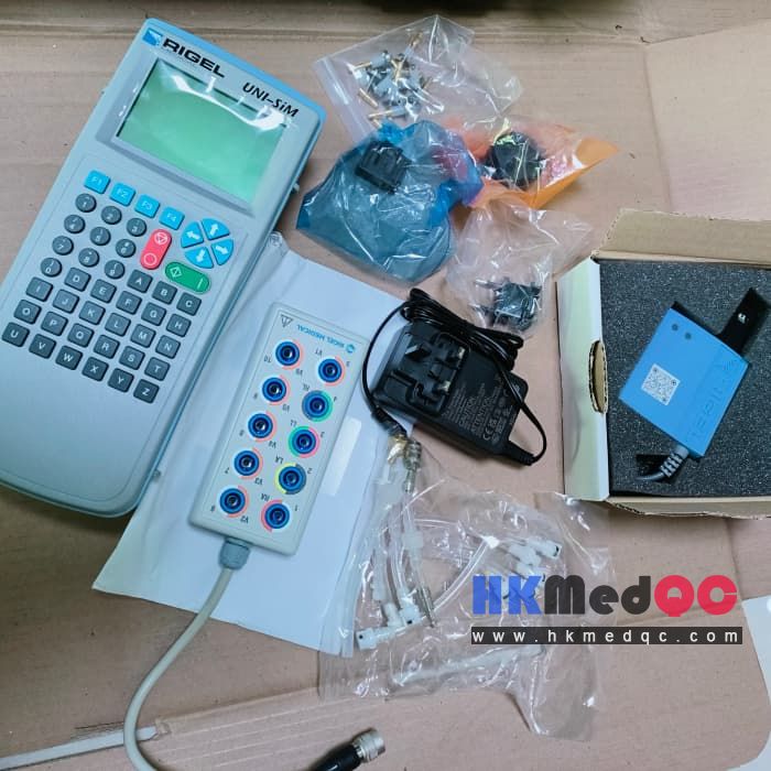 Rigel UNI-SiM 6-in-1 Vital Signs Patient Simulator,NIBP SpO2 ECG Tester