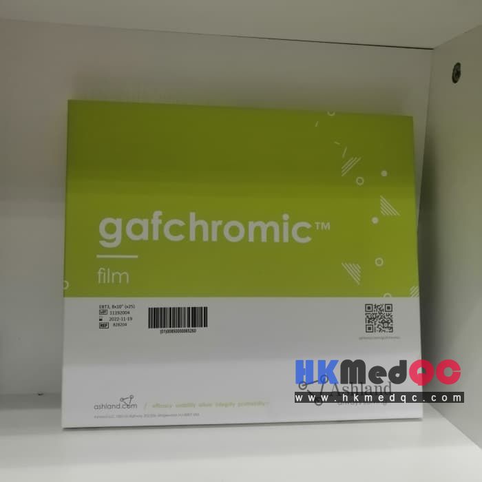 EBT3 radiochromic film,Self Developing Radiation Dosimetry Film EBT3-0810